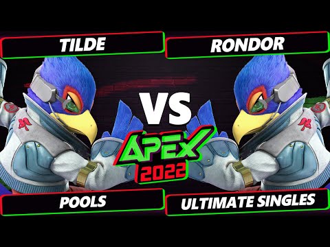 Apex 2022 - Tilde (Falco) Vs. Rondor (Falco, Fox) SSBU Ultimate Tournament