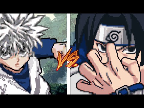 Killua Zoldyck Vs. Sasuke Uchiha (Sprite Animation)