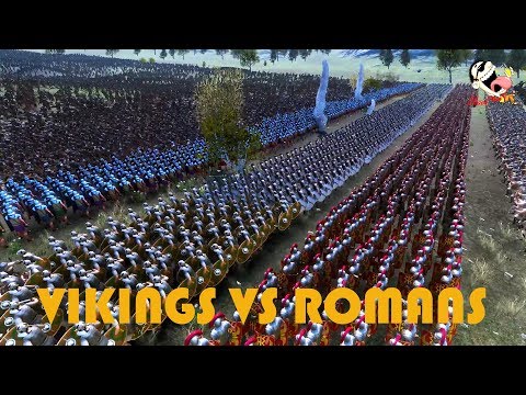 20000 VIKINGS VS 6100 ROMAN ARMIES | ULTIMATE EPIC BATTLE SIMULATOR