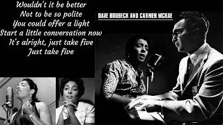 Carmen McRae - Take five (Dave Brubeck)