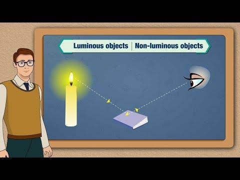 Luminous and Non Luminous Object for Class Viii Students