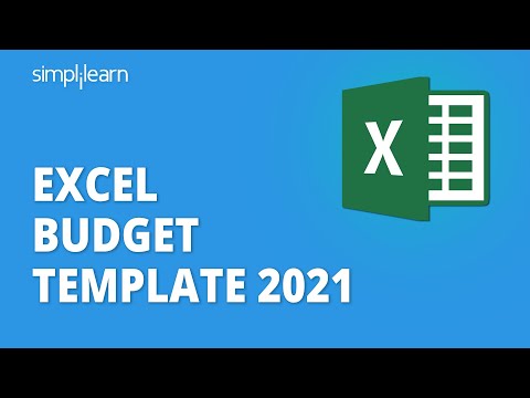, title : 'Excel Budget Template 2021 | Expense Report In Excel | Excel Budget Spreadsheet | Simplilearn'