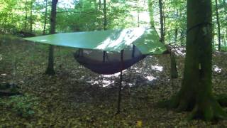 preview picture of video 'Exped Scout Hammock Combi with Exped Scout Tarp Extrem'