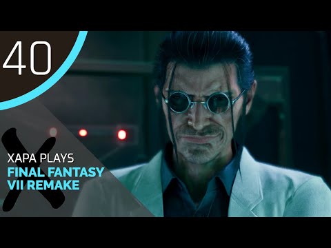FFVII REMAKE PS4 - Playthrough (no commentary) Part 40 - Hojo's Lab Dungeon.