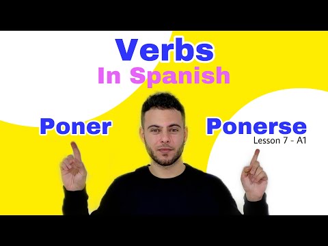 El Verbo Poner/Ponerse and their uses and different meanings