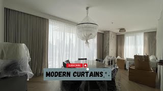 Wasl 1 (west tower) Blackout curtains with Sheers