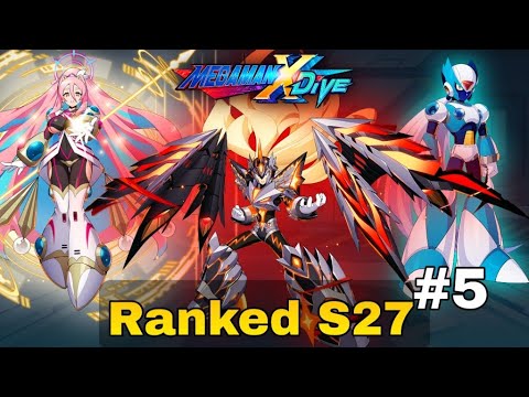 [Mega Man X DiVE] Season 27 Ranked Match #5 (Final) | CV Zero - ViA - Eratoeir | Mobile Controls PvP