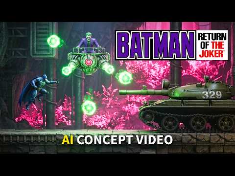 Batman Return of the Joker NES – The 8-Bit Dark Knight REBORN in AI!