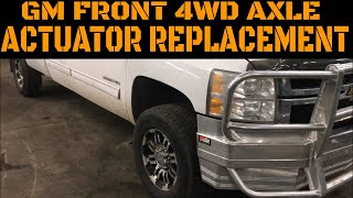 1999-2012 Chevy Silverado/GMC Sierra 4x4 Axle Actuator/Solenoid/Shifter Replacement Video