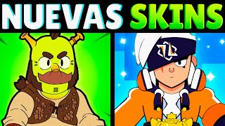 NUEVAS SKINS Y COLABORACIÓN CON SHREK??? BRAWL STARS - CONCEPTOS - Deck Guide by SHELBI