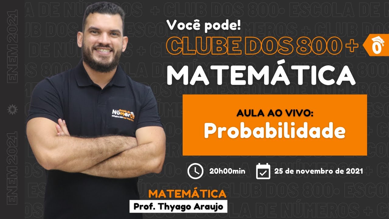 Probabilidade | Clube dos 800 + ENEM