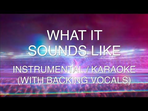 What It Sounds Like - HUNTR/X (KPop Demon Hunters) - Instrumental Karaoke w/Backing Vocals (LYRICS)