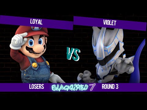 Blacklisted 7 LR3 - Violet (Mewtwo) vs Rectify | LoyaL (Mario)
