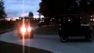 preview picture of video 'Greenfield Village 62nd Old Car Festival Gaslight Parade - 2012'