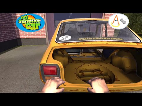 MY SUMMER CAR  #carassembling #satsuma waiting for  #selling #kilju & #firewood   #story 4