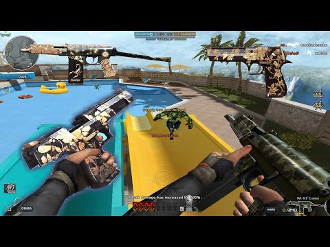 Crossfire NA 2.0 : 9A-91 Camo - Desert Eagle-Peony - Hero Mode X - Zombie V4