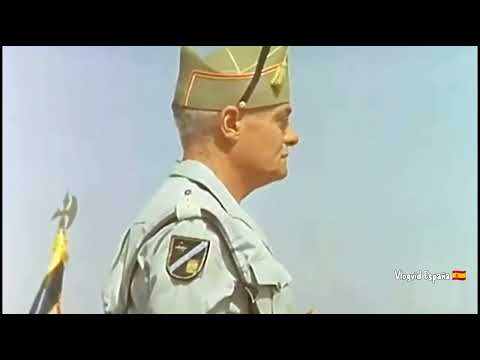 Los Cuatro Tercios de la Legión Española Desfilando Uno Detrás de Otro y a Cuál Mejor.