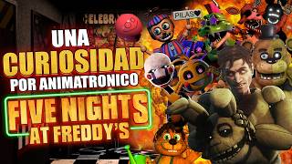 UNA CURIOSIDAD POR CADA ANIMATRONICO DE FIVE NIGHTS AT FREDDYS