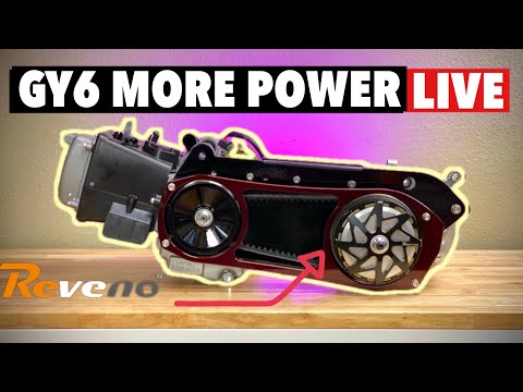 Worlds Best GY6 CVT clutch and variator kit[ LIVE ]