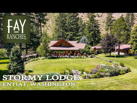 SOLD | Washington Log Home For Sale | Stormy Lodge | Entiat, Washington