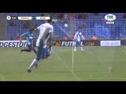 Gol de Ricardo Noir -  Puebla 2 - 2 Racing - Copa Libertadores 2016 - Repechaje - Ida
