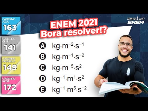 🟣 Question 163 - Blue Notebook | Unit of measurement | MATHEMATICS ENEM 2021