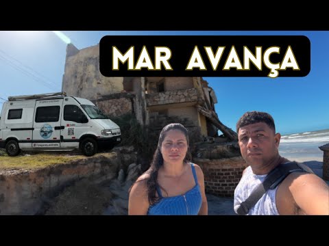 A LUTA CONSTANTE de Conceição da Barra contra o avanço do mar!