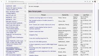 MyOpenMath for Instructors   How to set course key, etc