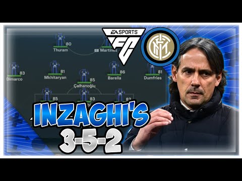 Replicate Simone Inzaghi's Inter Tactics in FC24