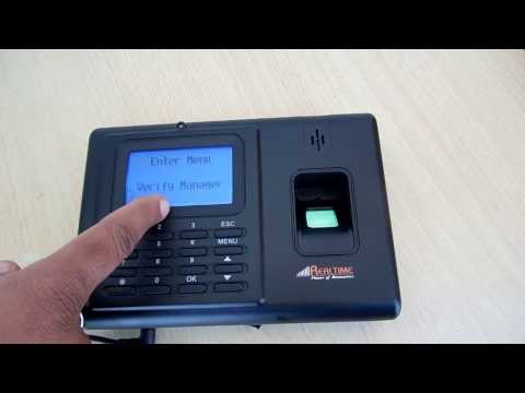 Realtime T6 Biometric Access Control System