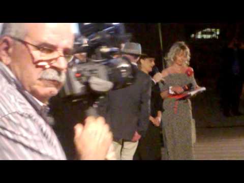 Rossella Amatucci ad Arezzo nella notte del Set da Oscar di Piazza Grande ad Arezzo