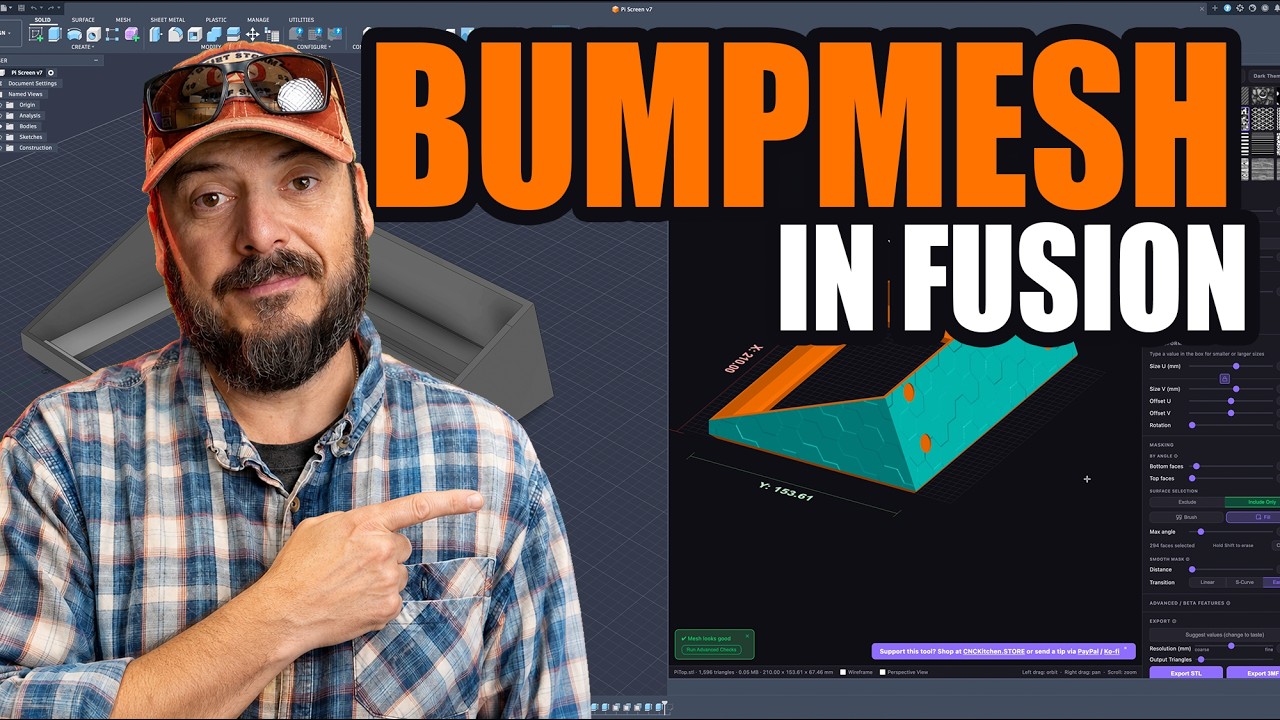 BumpMesh in Fusion?! This Changes Everything
