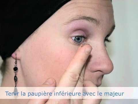 comment appliquer des lentilles