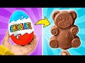 EASY RECIPE Making Giant Bear Shaped Chocolate Ice Cream