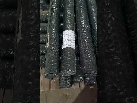 Сітка шестигранна кручена 32х0.9 оцинкована з полімерним покриттям - фото 1 - id-p1230161816