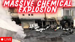 🔴 Massive CHEMICAL EXPLOSION at Paper Mill Sends Workers to Hospitals