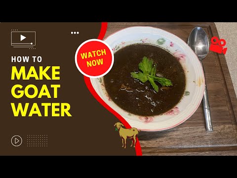 Our Antiguan Kitchen : How to make Antiguan Goat Water