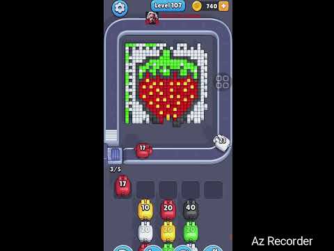 Pixel Flow Level 107 Walkthrough