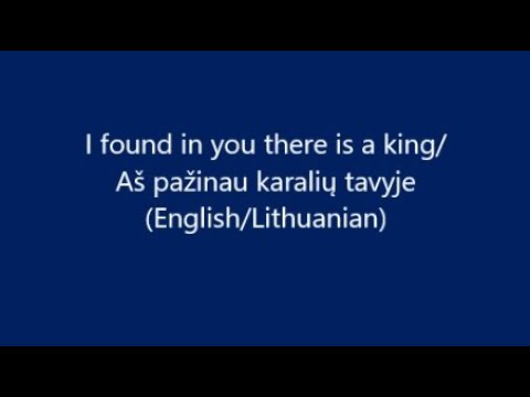 Mačernio poezija aplink pasaulį. I found in you there is a king/Aš pažinau karalių tavyje (English)