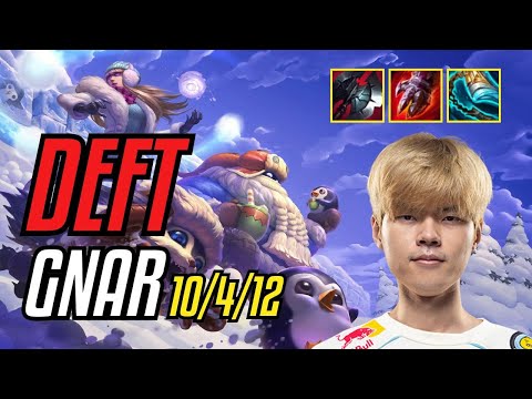 DEFT - GNAR vs XIN ZHAO JUNGLE - KR DIAMOND - PATCH 11.8