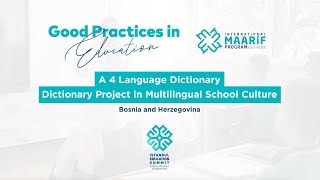 Good Practices in Education Sarajevo Maarif Schools | 4-Language Dictionary