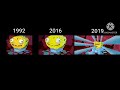 SpongeBob SquarePants Intro 1992 Vs 2016 Vs 2019