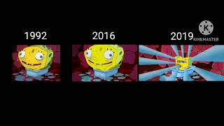 SpongeBob SquarePants Intro 1992 Vs 2016 Vs 2019