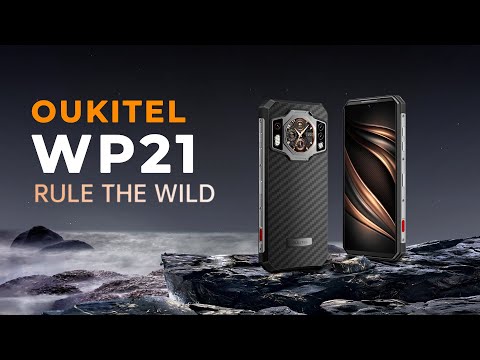 Oukitel WP21 12/256GB 9800mAh Dual Sim juoda