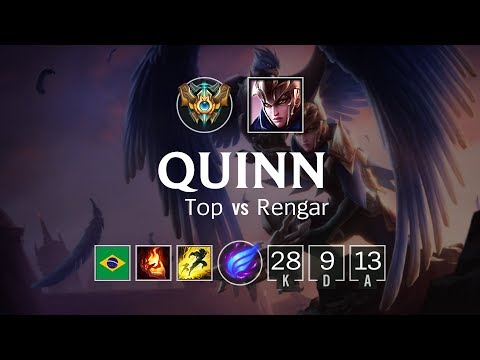 Quinn Top vs Rengar - BR Challenger Patch 8.19