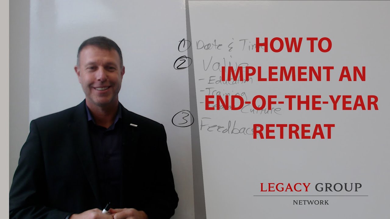 How to Implement an End-of-the-Year Retreat