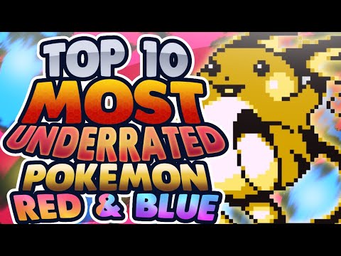 Top 10 Most Underrated Pokemon in Red, Blue, and Yellow