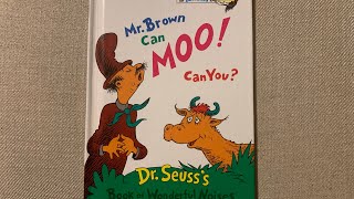 Dr Seuss Rap: “Mr Brown Can Moo! Can You?”- Pe