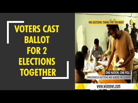 Pakistan Election 2018: Voters cast ballot for two elections together