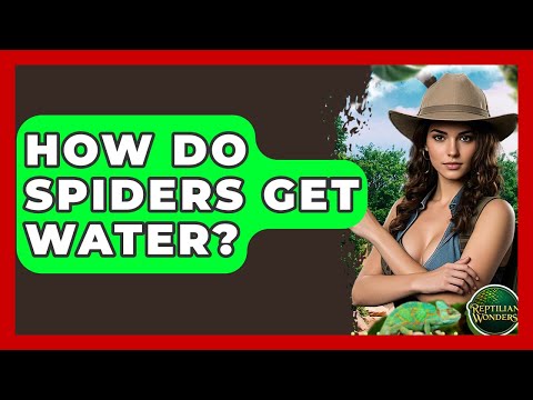 How Do Spiders Get Water